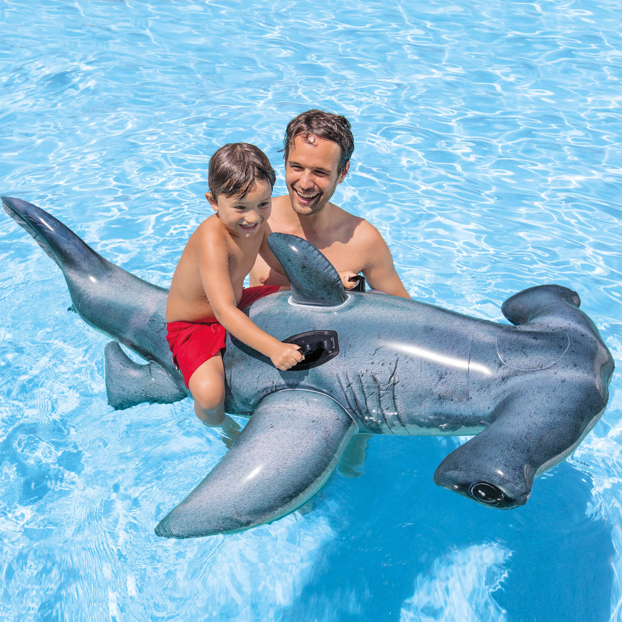 Inflatable Swimming Shark