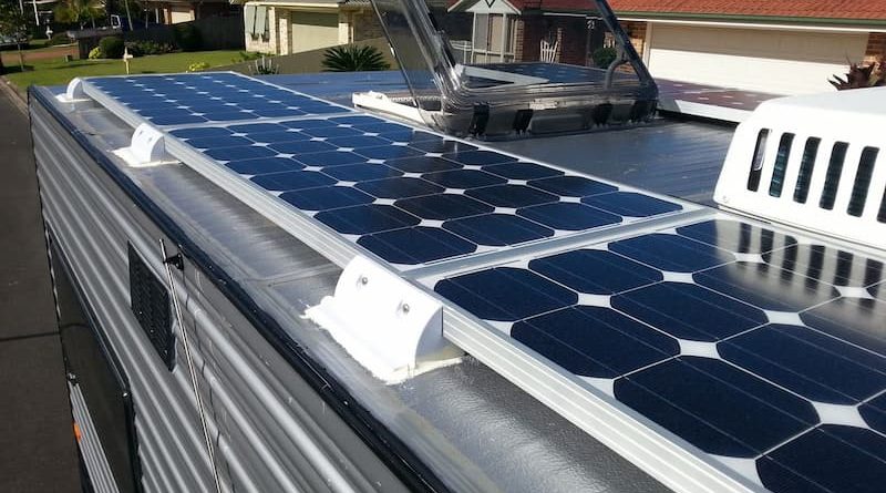 solar panels for caravans